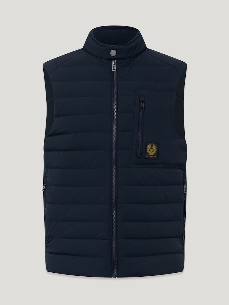 Belstaff Blue Chassis Gilet - Image 1 of 1
