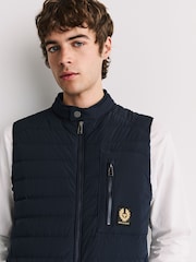 Belstaff Blue Chassis Gilet - Image 9 of 11