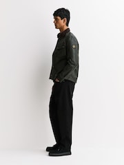 Belstaff Green Waxed Ground Jacket - Image 4 of 7