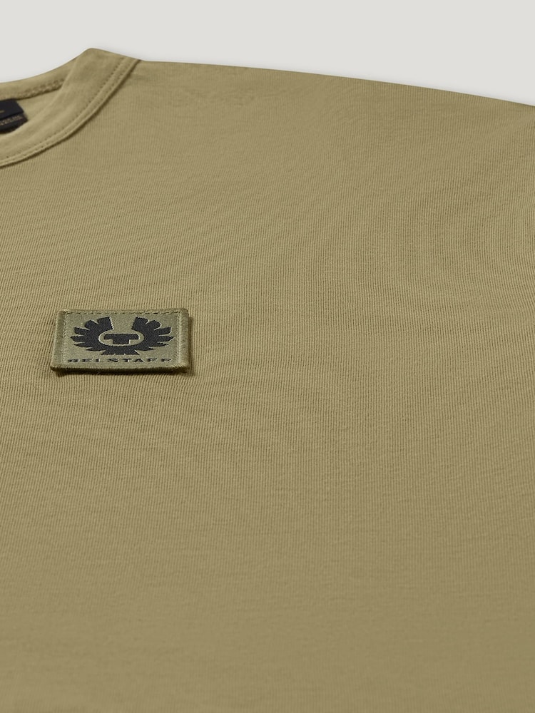 Belstaff Fatigue Green Logo T-Shirt - Image 7 of 7