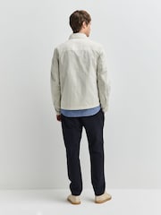 Belstaff Silver Birch Cargo Zip Overshirt - Image 5 of 7