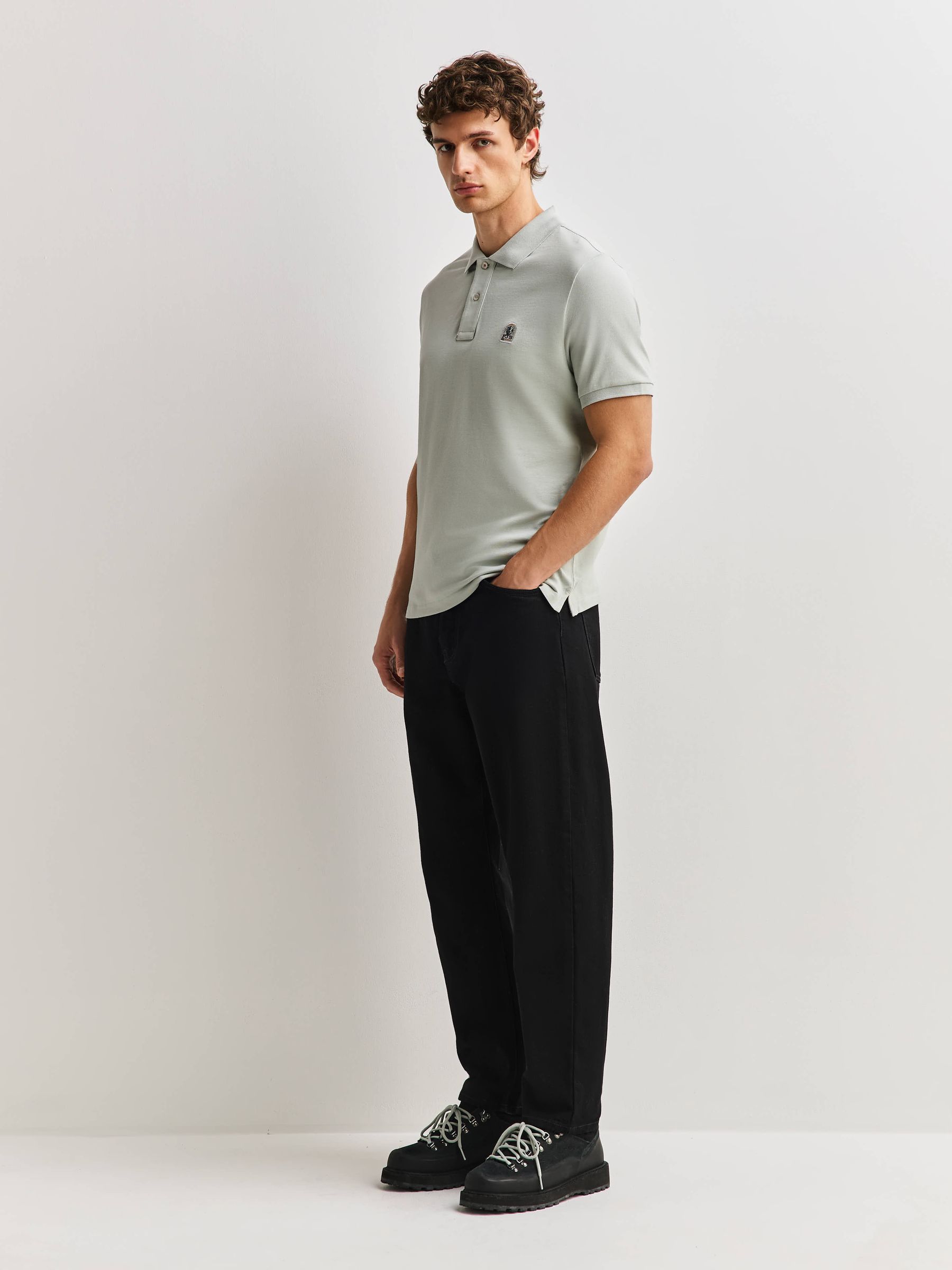 Buy Parajumpers Grey Wellington Polo Shirt from Next USA