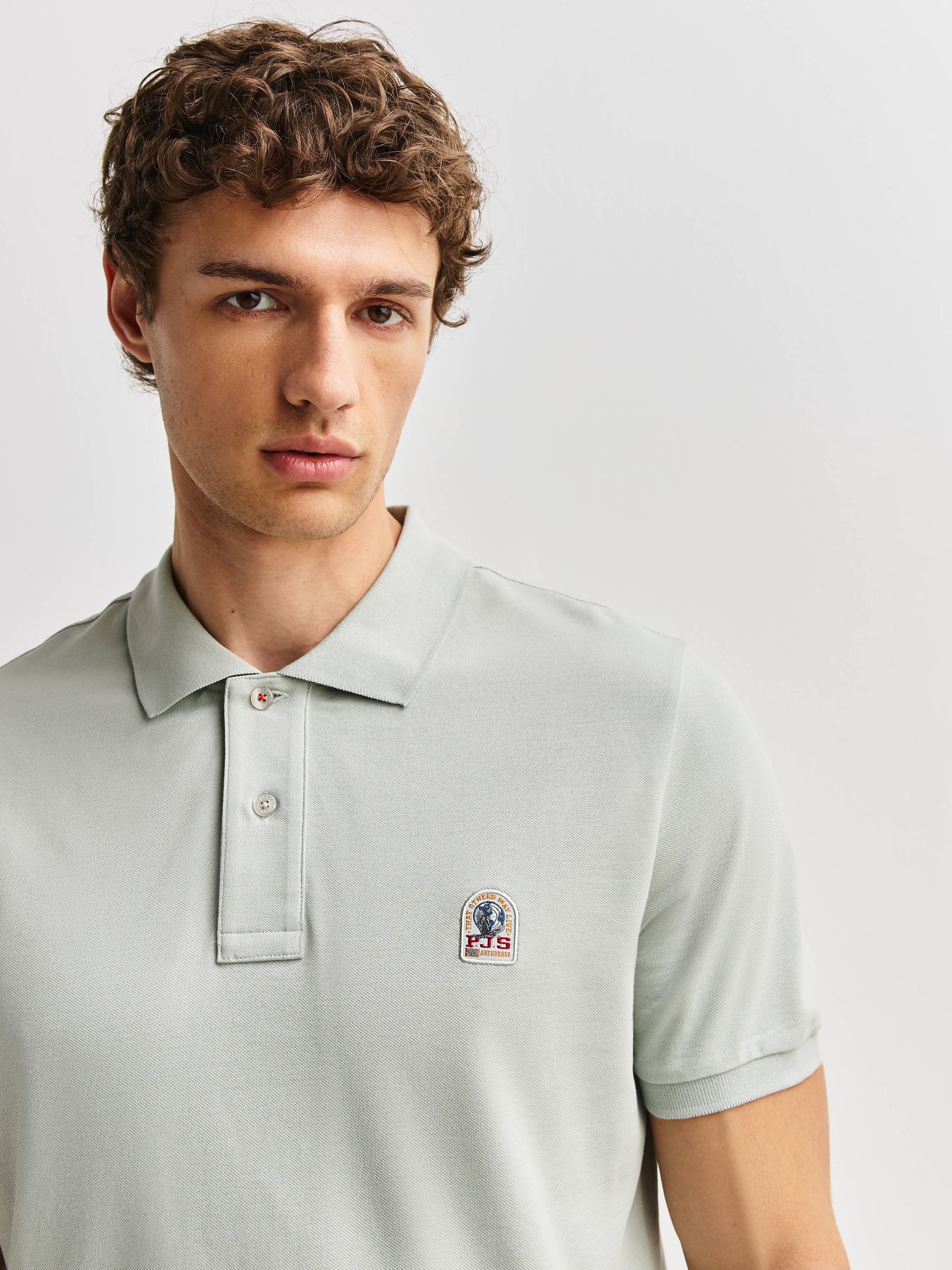 Buy Parajumpers Grey Wellington Polo Shirt from Next USA