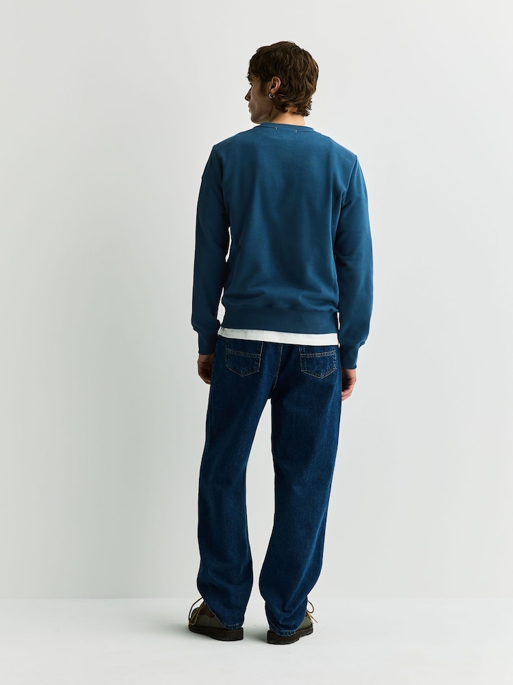 Parajumpers Blue K2 Crew Neck Sweatshirt - Image 2 of 7