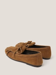 Monsoon Brown Sarah Suede Moccasins - Image 3 of 3