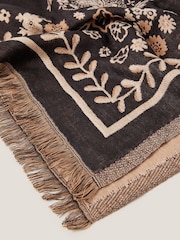 Monsoon Blue Sammi Medallion Print Scarf - Image 2 of 3