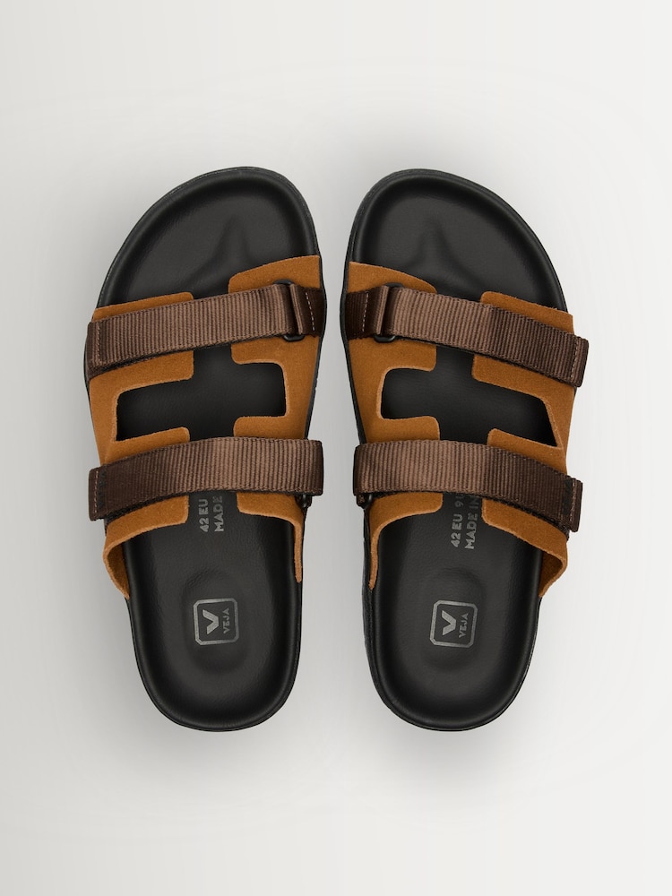 Veja Brown Arpoador Strap Sandals - Image 3 of 3 Veja Brown Arpoador Strap Sandals - Image 3 of 3