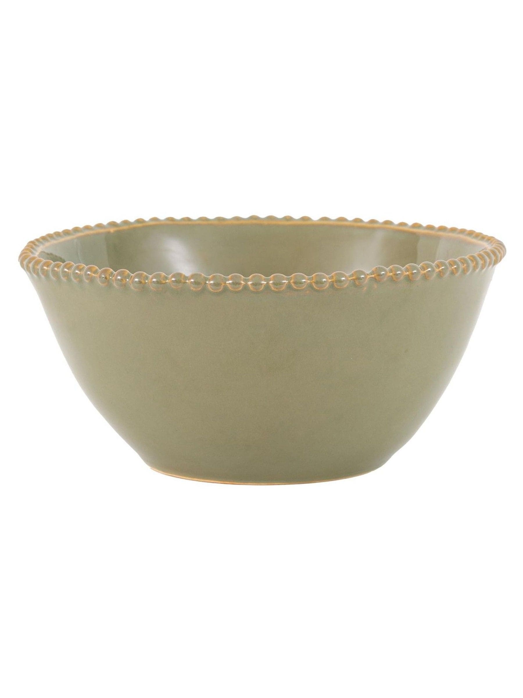 Gallery Home Unisex Olive Set Of 4 Blair Beaded Bowls - Image 1