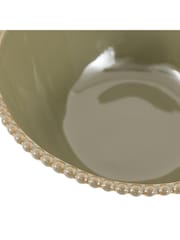 Gallery Home Set of 4 Olive Blair Beaded Bowls - Image 2 of 3