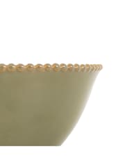 Gallery Home Set of 4 Olive Blair Beaded Bowls - Image 3 of 3