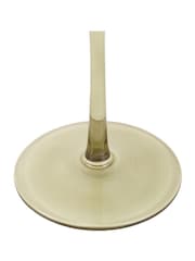 Gallery Home Green Set of 4 Smokey Coupe Glasses - Image 4 of 7