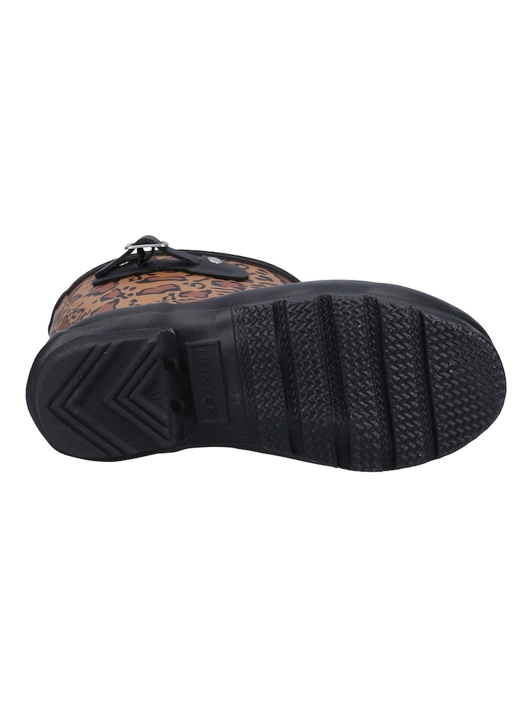 Hunter Animal Original Short Leopard Print Boots - Image 4 of 4 Hunter Animal Original Short Leopard Print Boots - Image 4 of 4
