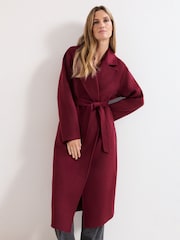 Phase Eight Red Darcy Wool Coat - Image 1 of 7