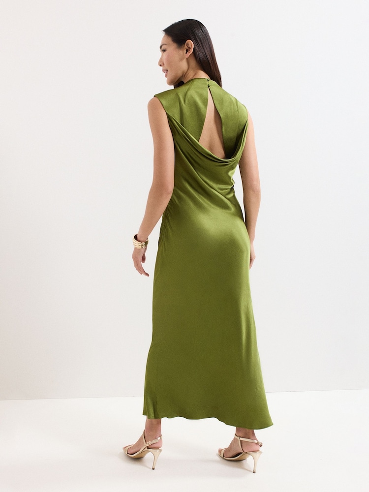 Phase Eight Green Hallie Midi Dress - Image 2 of 7 Phase Eight Green Hallie Midi Dress - Image 2 of 7