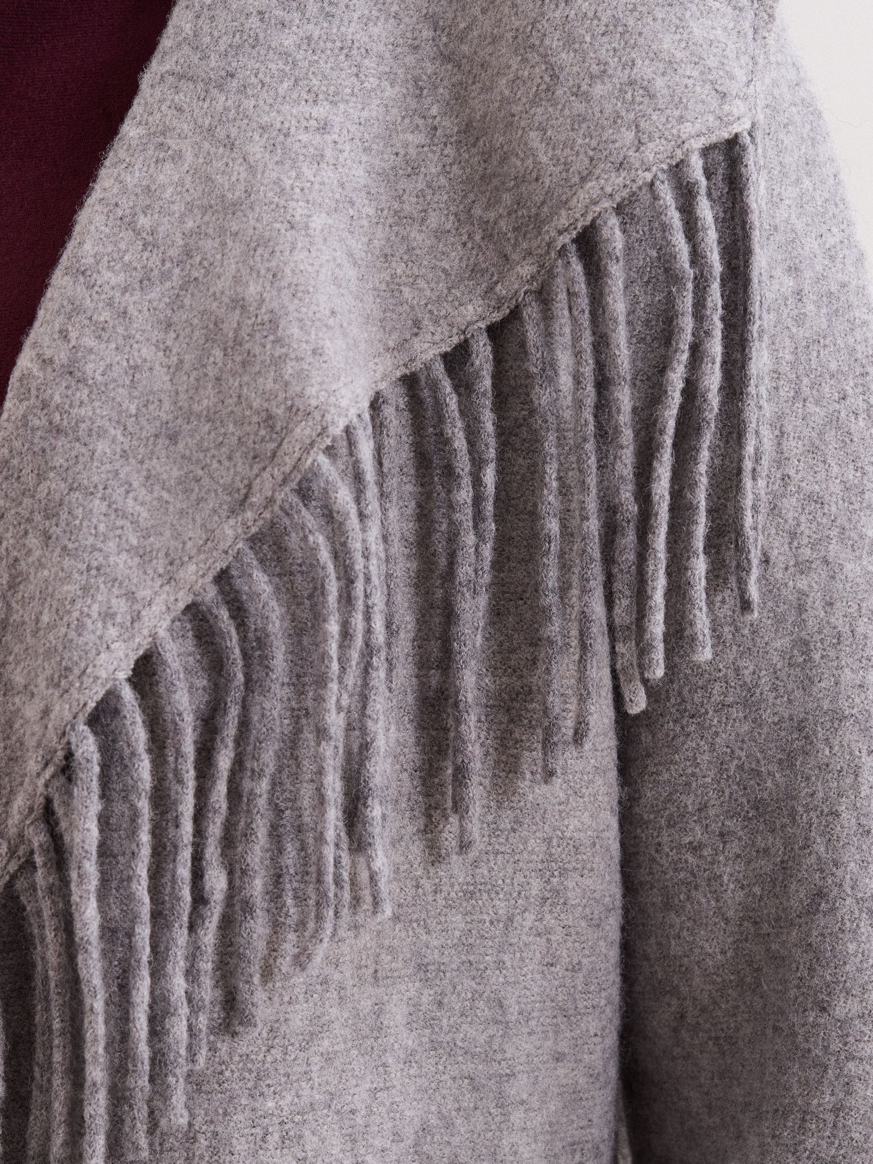 Buy Phase Eight Grey Lisa Tassel Coat from Next USA