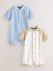 أزرق/رمادي - أزرق/صخري ـ حزمة من 2 ثوب أطفال بتصميم رياضي جامعي من Baker by Ted Baker - صورة 1 من 9