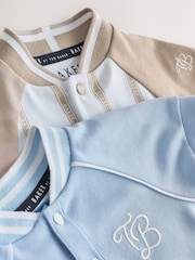 أزرق/رمادي - أزرق/صخري ـ حزمة من 2 ثوب أطفال بتصميم رياضي جامعي من Baker by Ted Baker - صورة 5 من 9