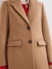 Phase Eight Brown Petite Lydia Coat - Image 6 of 7