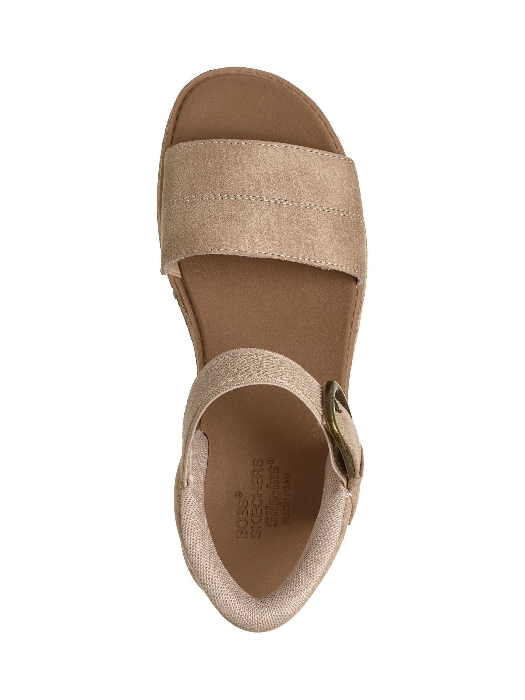 Buy Skechers Natural Slip-Ins Bobs Sun Vibe Sandals from Next