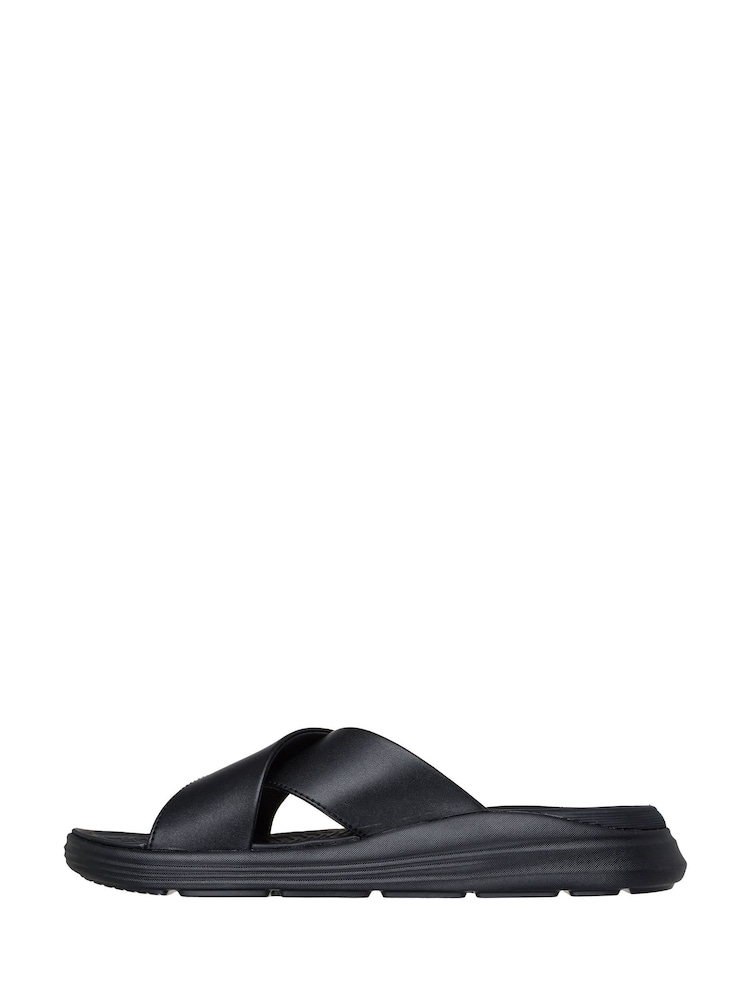 Skechers Black Sargo Denal Sandals - Image 2 of 4