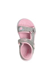 Ασημί - Skechers Heart Lights Sandals - Εικόνα 4 του 5