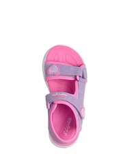Μωβ - Skechers Heart Lights Sandals - Εικόνα 5 του 5
