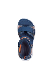 Skechers Blue Microspec Splash Sandals - Image 3 of 3