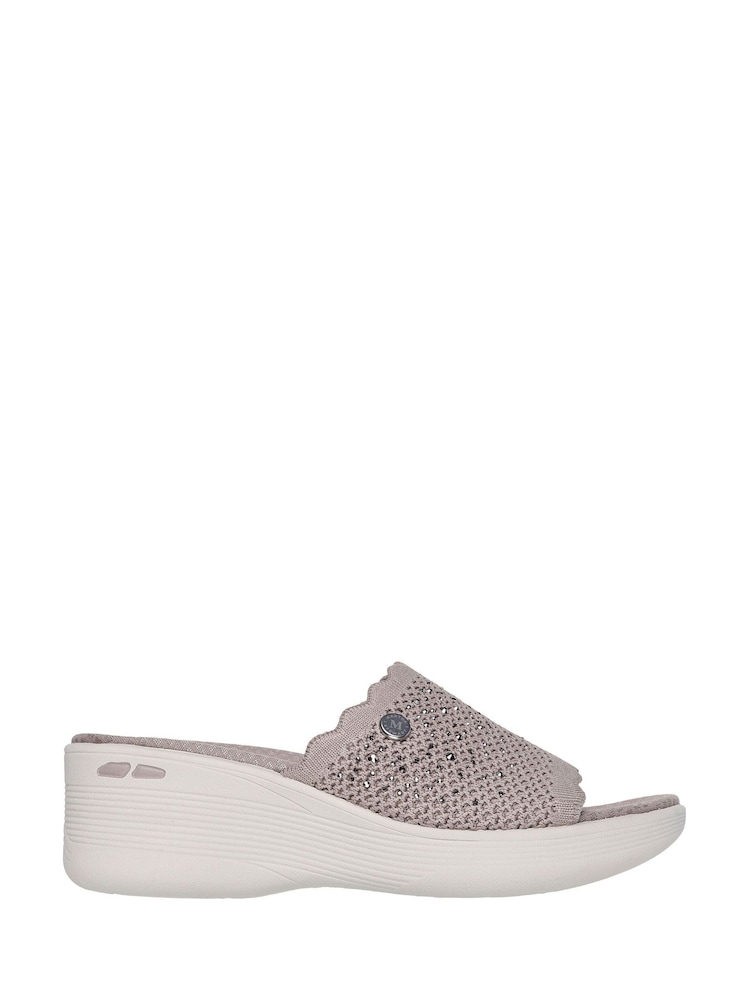 Skechers Grey Pier-lite Light Essence Sandals - Image 1 of 5