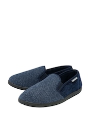 Dunlop Blue Twin Gusset Full Slippers - Image 2 of 4