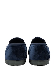 Dunlop Blue Twin Gusset Full Slippers - Image 3 of 4