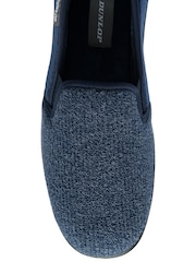 Dunlop Blue Twin Gusset Full Slippers - Image 4 of 4