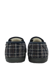 Dunlop Blue Twin Gusset Full Slippers - Image 3 of 4