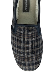 Dunlop Blue Twin Gusset Full Slippers - Image 4 of 4