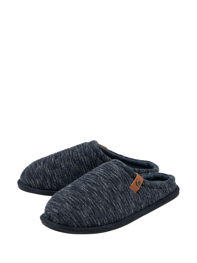 Dunlop Blue Drop In Mule Slippers - Image 2 of 4