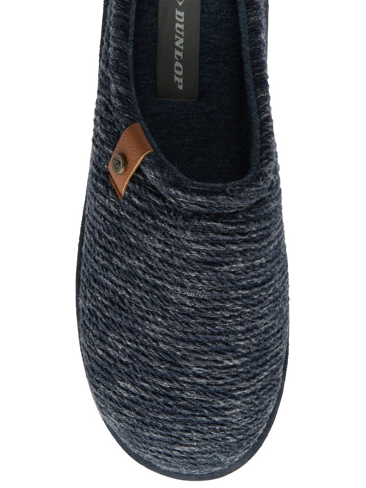 Dunlop Blue Drop In Mule Slippers - Image 4 of 4