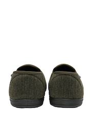 Dunlop Green Twin Gusset Full Slippers - Image 3 of 4