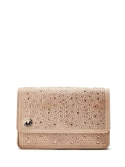 Moda in Pelle Christiie Hotfix Clutch Bag - Image 1 of 4