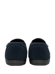 Dunlop Blue Twin Gusset Full Slippers - Image 3 of 4