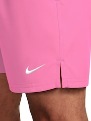 Nike Pink 7 Inch Essential Volley Swim Shorts - Image 4 of 6