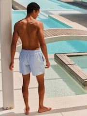 Nike Blue Breaker Ripple 5 Volley Swim Shorts - Image 2 of 3