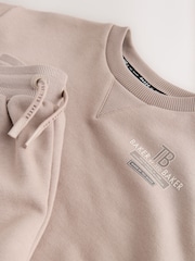 Baker by Ted Baker Short Sleeve Graphic Sweatshirt and Shorts Set - Imaginea 4 din 7