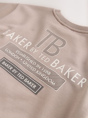 Baker by Ted Baker Short Sleeve Graphic Sweatshirt and Shorts Set - Imaginea 7 din 7