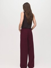 Mango Red High-Rise Balloon Jeans - Image 2 of 6