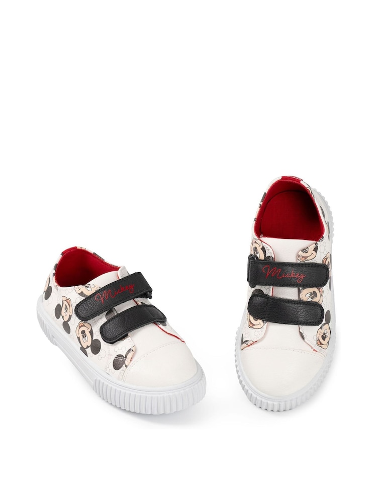 Vanilla Underground White Velcro Trainers - Image 1 of 6