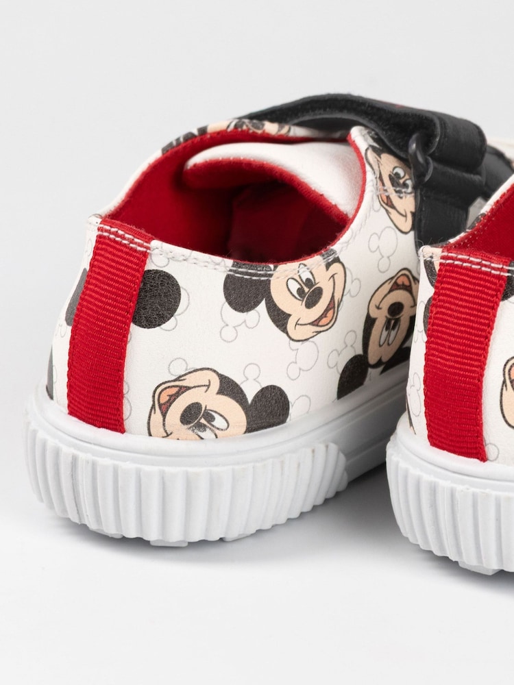 Vanilla Underground White Velcro Trainers - Image 6 of 6