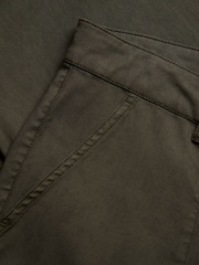 Celtic & Co. Green Wide Leg Pleat Front Trousers - Image 4 of 5