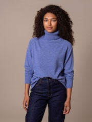 Celtic & Co. Womens Geelong Slouch Roll Neck Jumper - Image 1 of 4