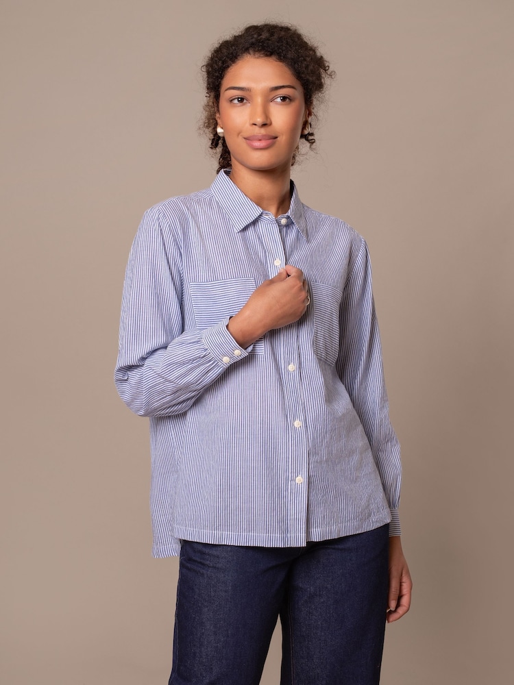 Celtic & Co. Side Split Cotton Shirt - Image 1 of 6