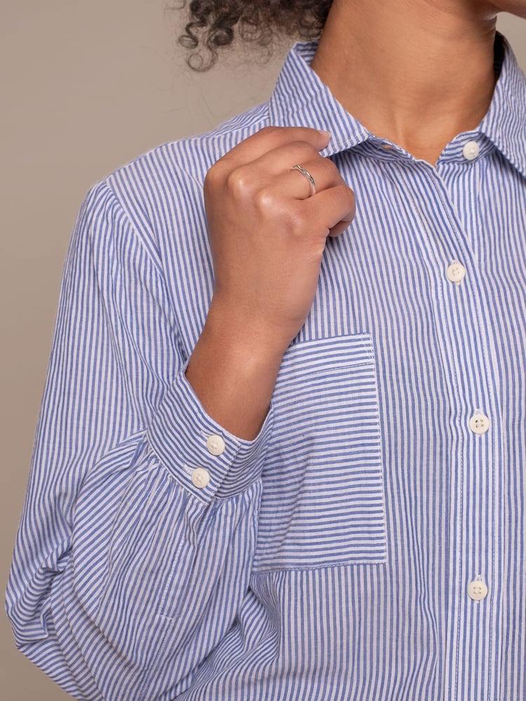 Celtic & Co. Side Split Cotton Shirt - Image 2 of 6