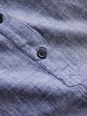 Vestido azul na altura do joelho Celtic & Co. - Imagem 6 de 9